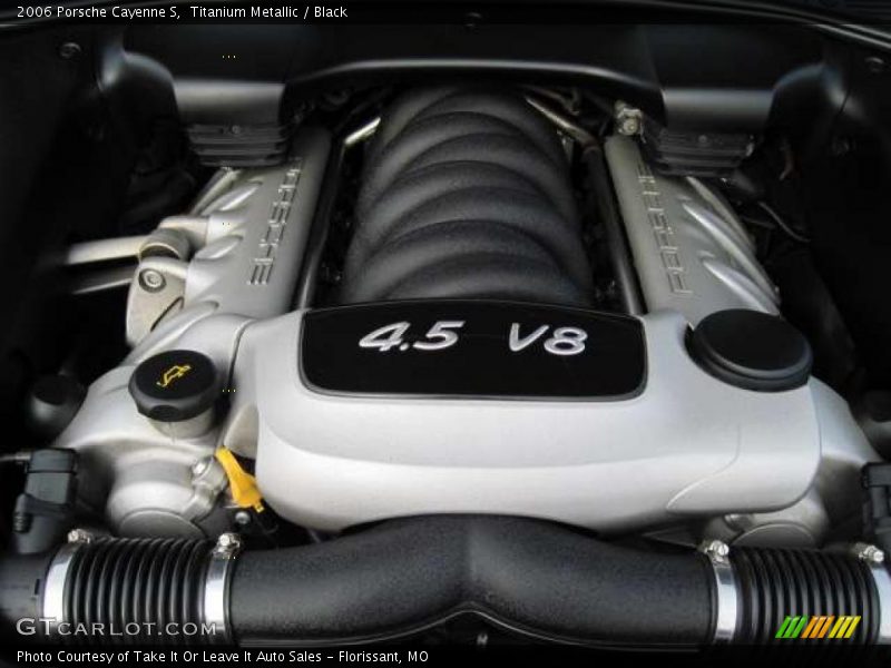 Titanium Metallic / Black 2006 Porsche Cayenne S