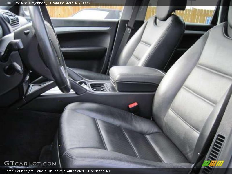 Titanium Metallic / Black 2006 Porsche Cayenne S