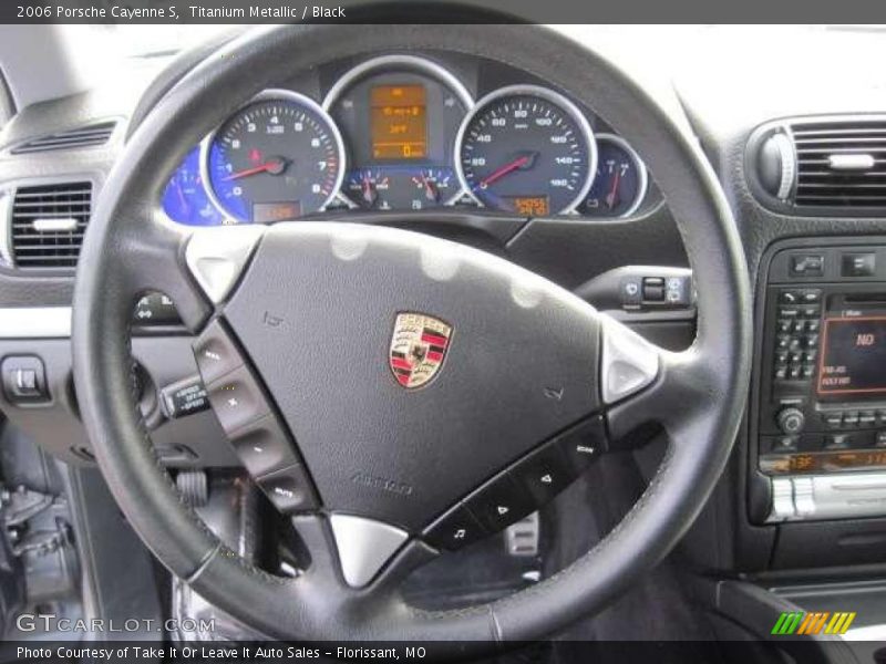 Titanium Metallic / Black 2006 Porsche Cayenne S