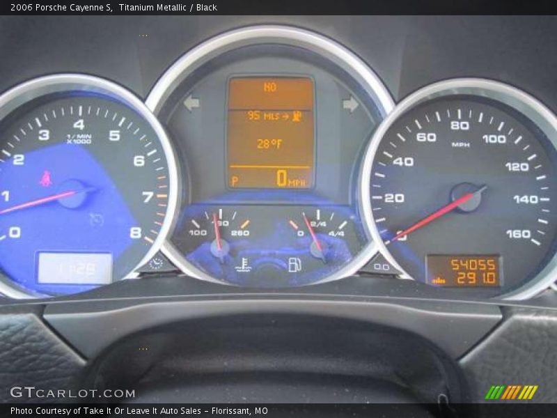 Titanium Metallic / Black 2006 Porsche Cayenne S