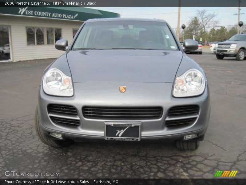 Titanium Metallic / Black 2006 Porsche Cayenne S