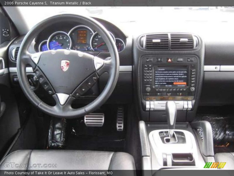 Titanium Metallic / Black 2006 Porsche Cayenne S