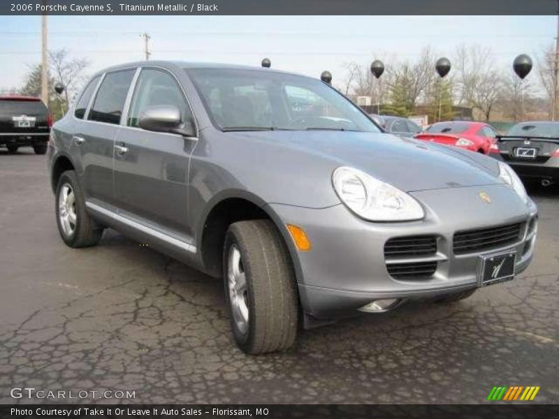 Titanium Metallic / Black 2006 Porsche Cayenne S