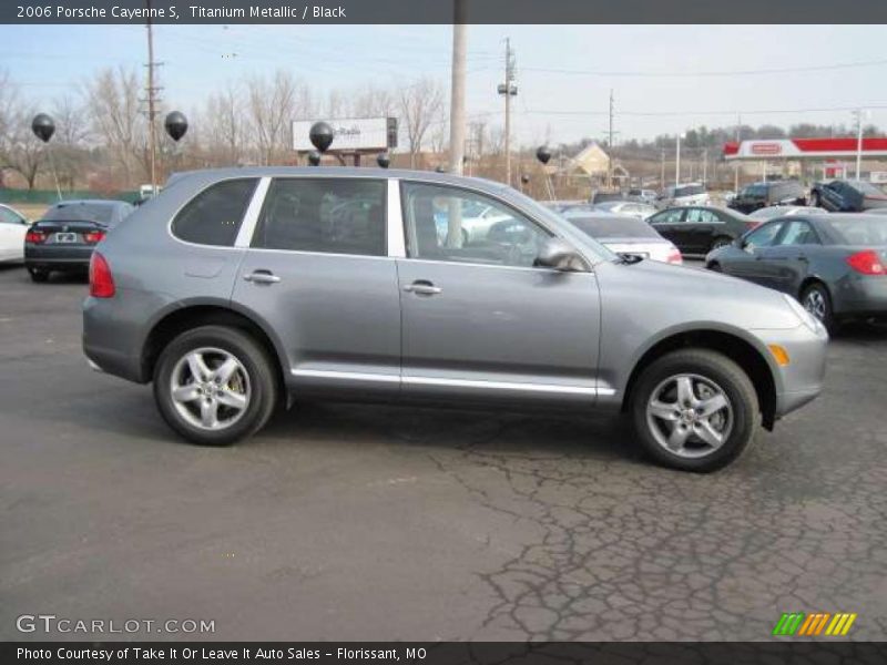 Titanium Metallic / Black 2006 Porsche Cayenne S