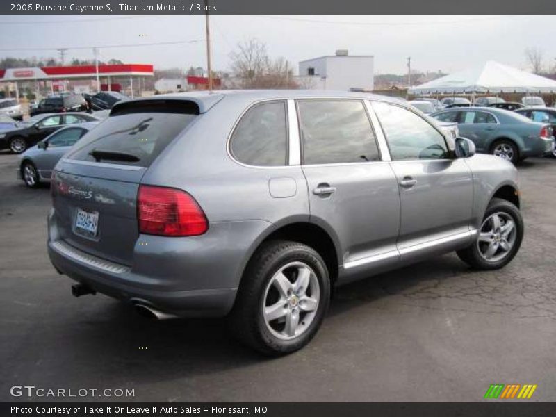Titanium Metallic / Black 2006 Porsche Cayenne S