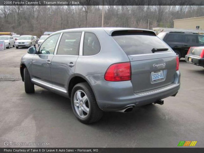 Titanium Metallic / Black 2006 Porsche Cayenne S