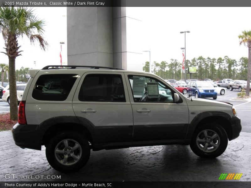 Classic White / Dark Flint Gray 2005 Mazda Tribute s