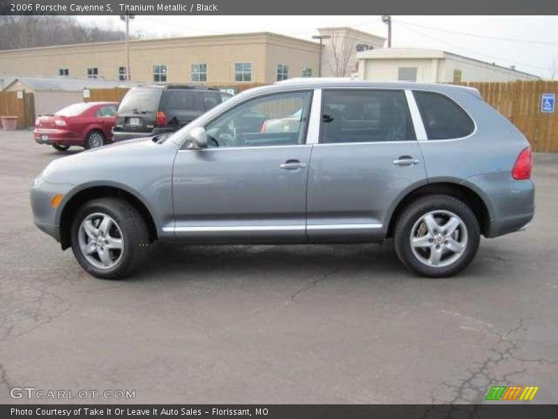 Titanium Metallic / Black 2006 Porsche Cayenne S