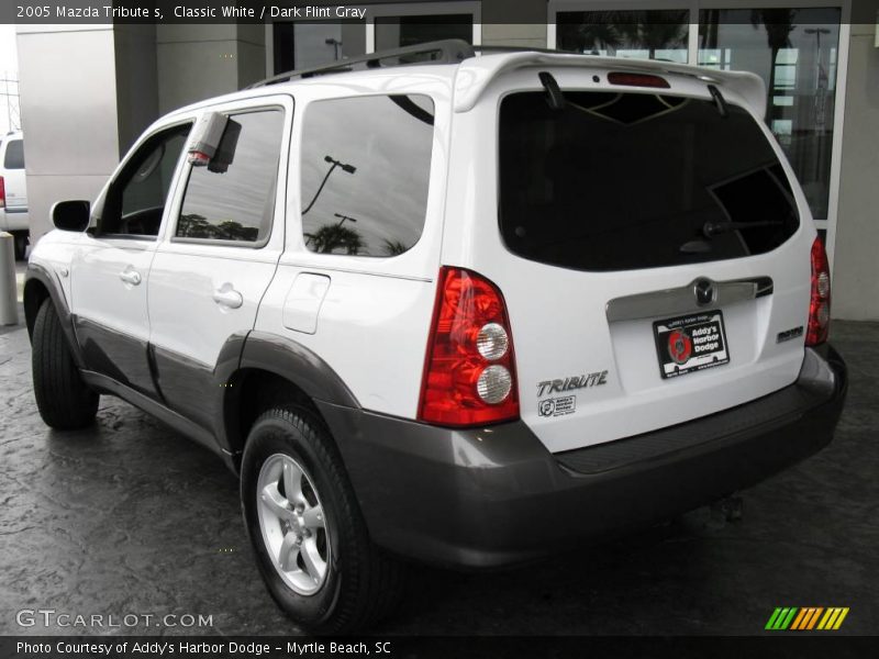 Classic White / Dark Flint Gray 2005 Mazda Tribute s