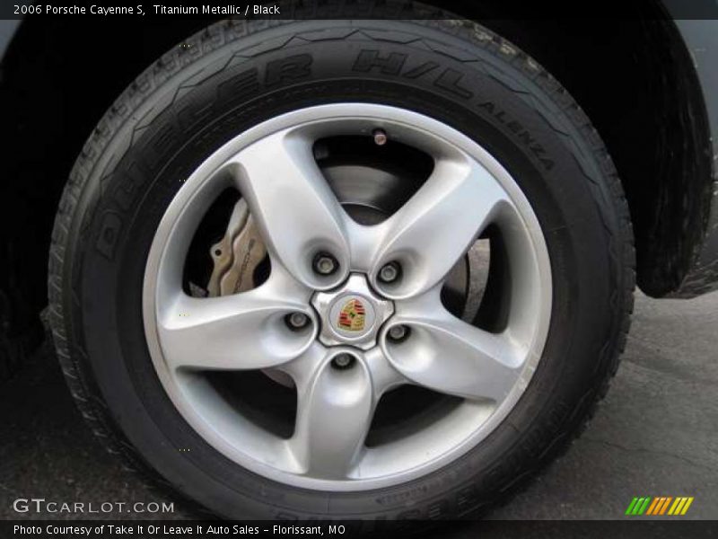 Titanium Metallic / Black 2006 Porsche Cayenne S