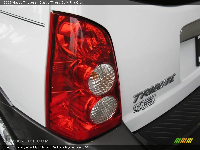 Classic White / Dark Flint Gray 2005 Mazda Tribute s