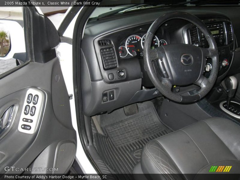 Classic White / Dark Flint Gray 2005 Mazda Tribute s