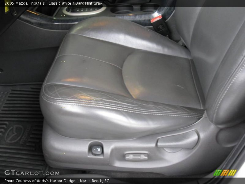 Classic White / Dark Flint Gray 2005 Mazda Tribute s