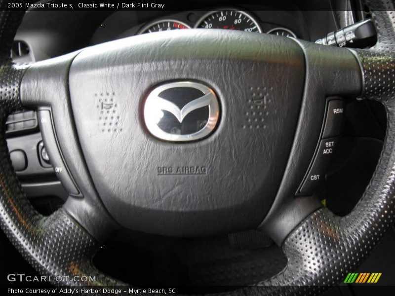 Classic White / Dark Flint Gray 2005 Mazda Tribute s