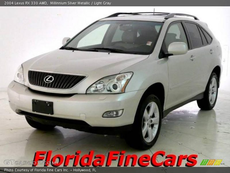 Millinnium Silver Metallic / Light Gray 2004 Lexus RX 330 AWD