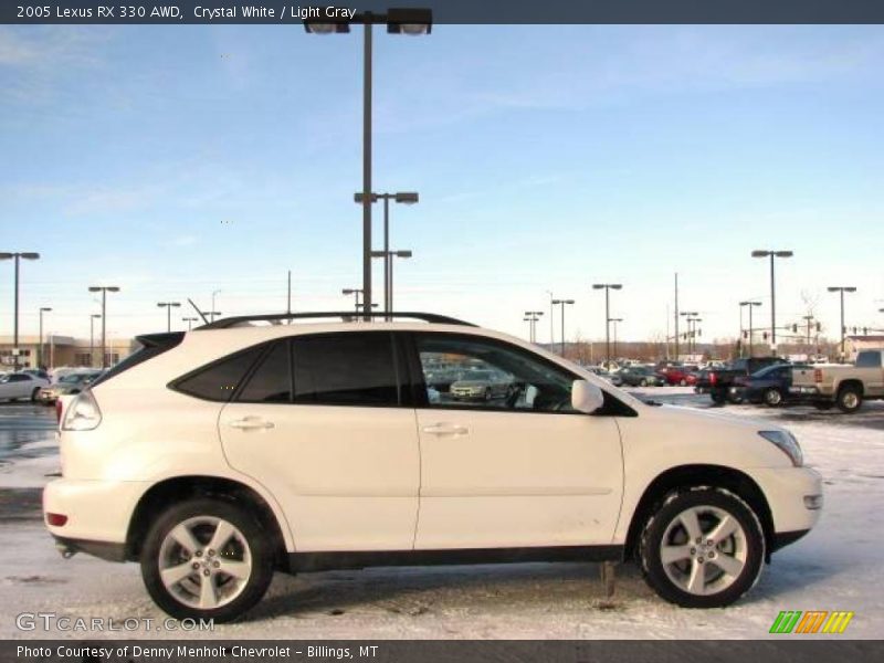 Crystal White / Light Gray 2005 Lexus RX 330 AWD