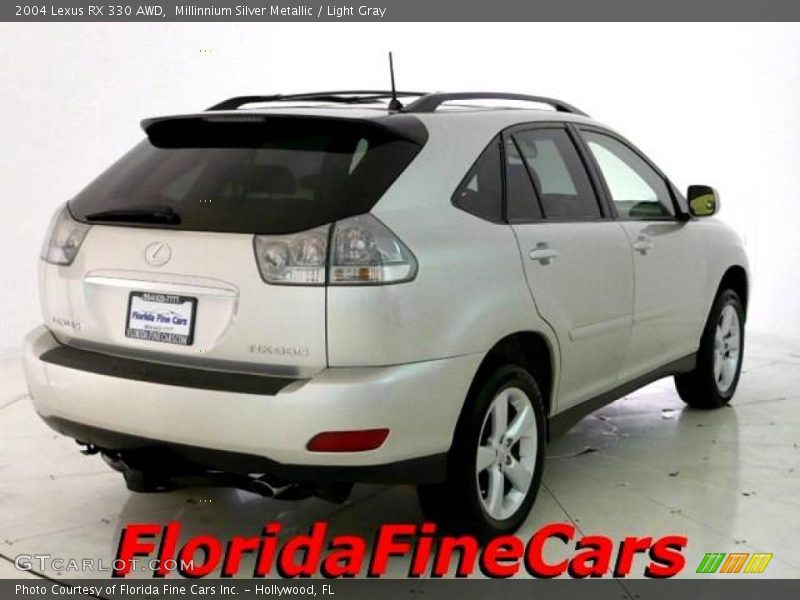 Millinnium Silver Metallic / Light Gray 2004 Lexus RX 330 AWD