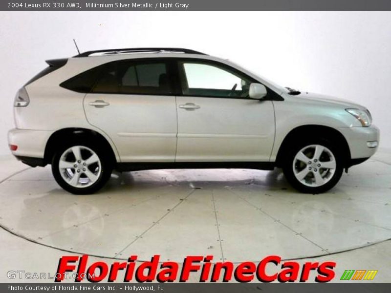 Millinnium Silver Metallic / Light Gray 2004 Lexus RX 330 AWD