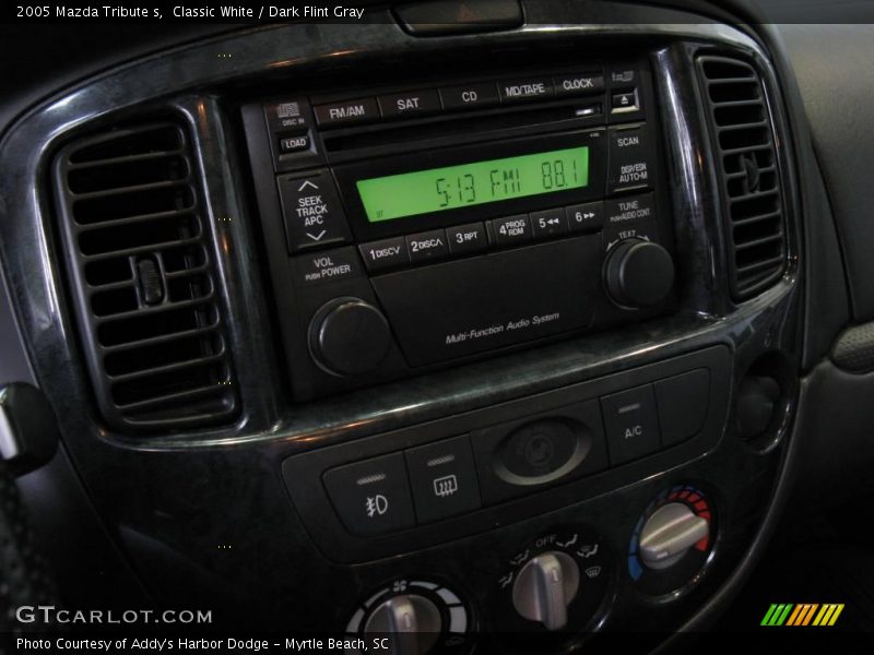 Classic White / Dark Flint Gray 2005 Mazda Tribute s