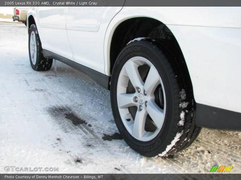 Crystal White / Light Gray 2005 Lexus RX 330 AWD