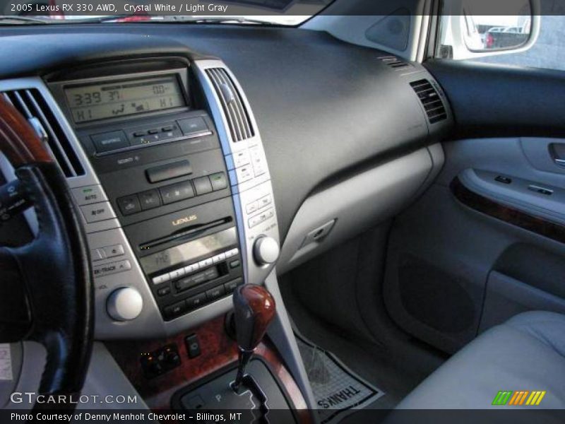 Crystal White / Light Gray 2005 Lexus RX 330 AWD