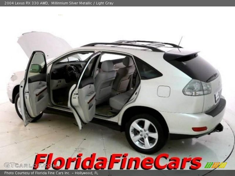 Millinnium Silver Metallic / Light Gray 2004 Lexus RX 330 AWD