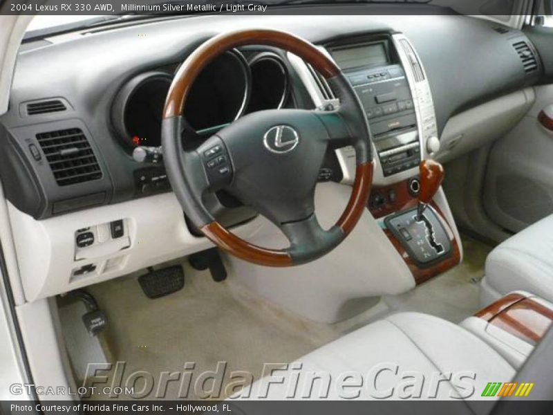 Millinnium Silver Metallic / Light Gray 2004 Lexus RX 330 AWD
