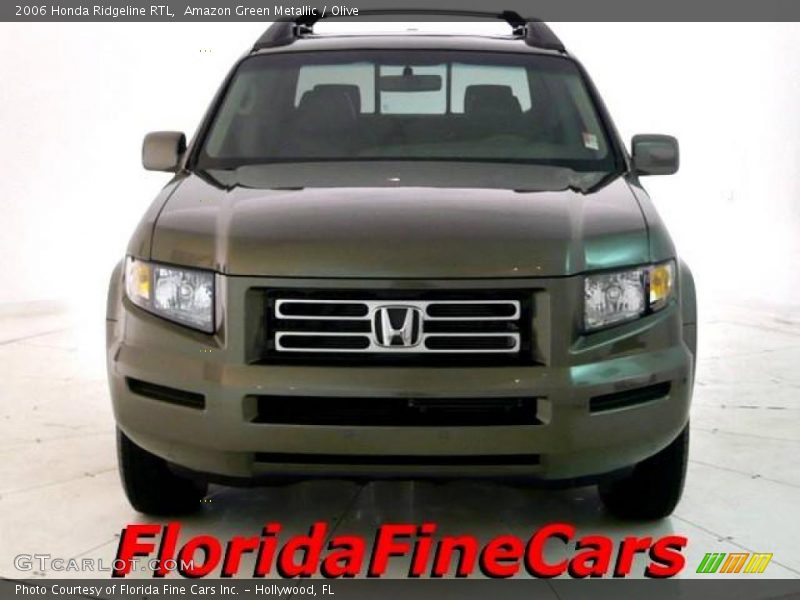 Amazon Green Metallic / Olive 2006 Honda Ridgeline RTL