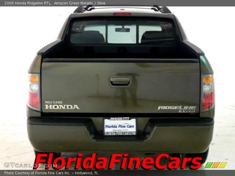 Amazon Green Metallic / Olive 2006 Honda Ridgeline RTL