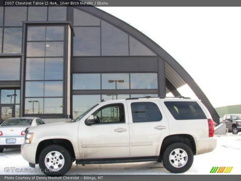 Silver Birch Metallic / Ebony 2007 Chevrolet Tahoe LS 4x4
