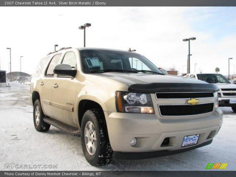 Silver Birch Metallic / Ebony 2007 Chevrolet Tahoe LS 4x4