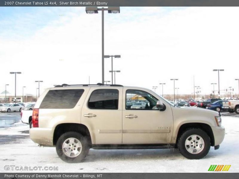 Silver Birch Metallic / Ebony 2007 Chevrolet Tahoe LS 4x4