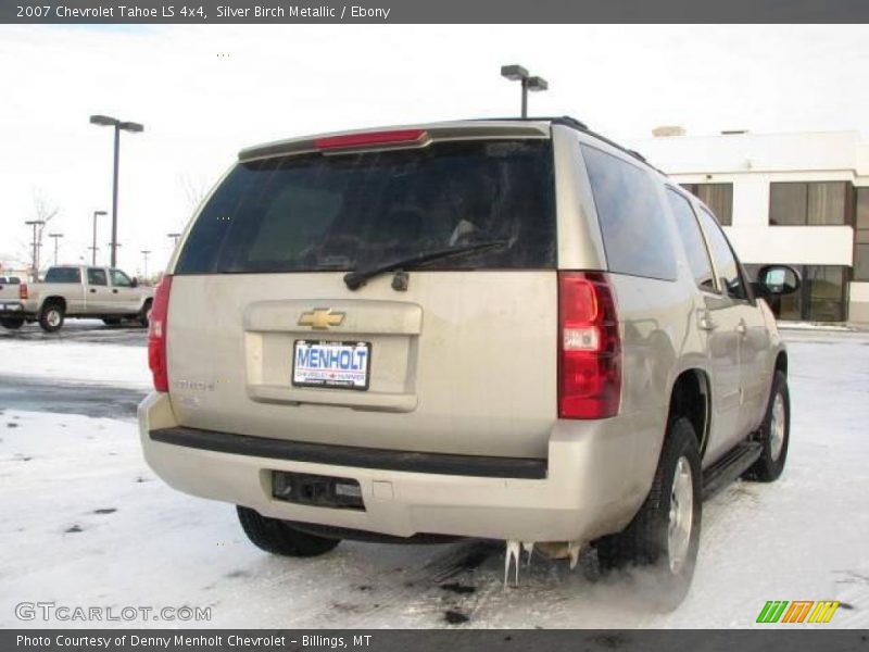 Silver Birch Metallic / Ebony 2007 Chevrolet Tahoe LS 4x4