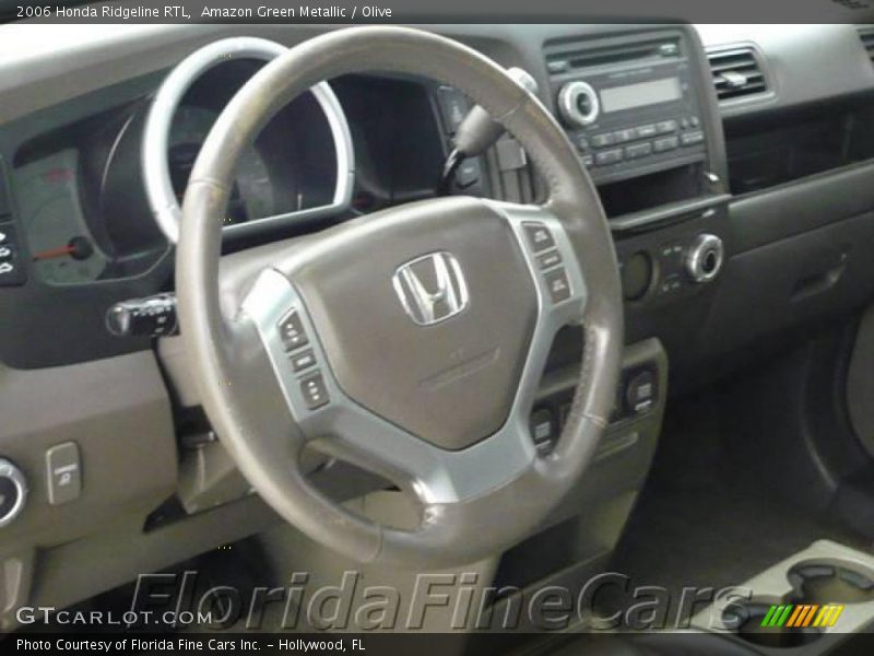 Amazon Green Metallic / Olive 2006 Honda Ridgeline RTL