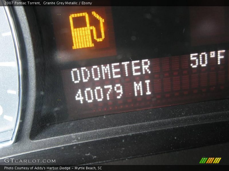 Granite Grey Metallic / Ebony 2007 Pontiac Torrent