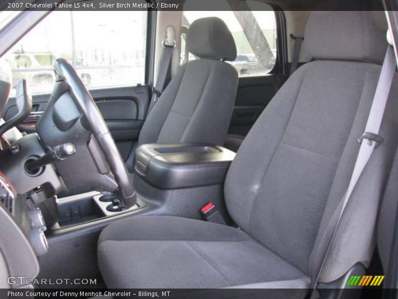 Silver Birch Metallic / Ebony 2007 Chevrolet Tahoe LS 4x4
