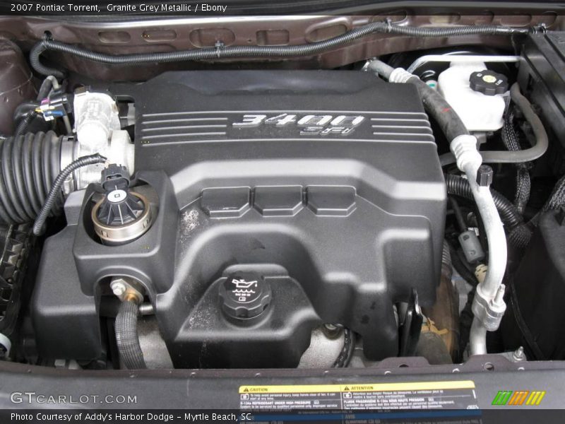 Granite Grey Metallic / Ebony 2007 Pontiac Torrent