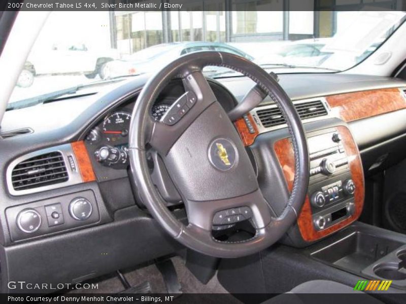 Silver Birch Metallic / Ebony 2007 Chevrolet Tahoe LS 4x4