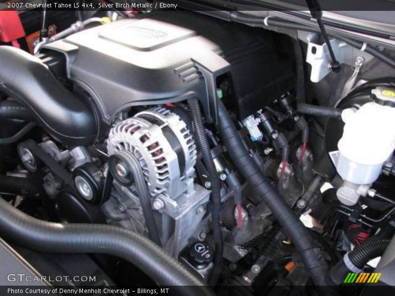 Silver Birch Metallic / Ebony 2007 Chevrolet Tahoe LS 4x4