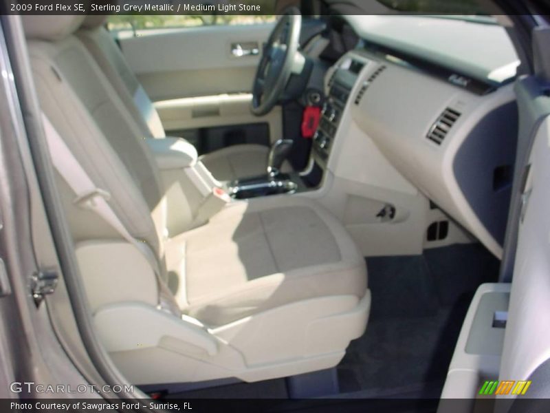 Sterling Grey Metallic / Medium Light Stone 2009 Ford Flex SE