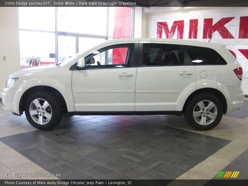 Stone White / Dark Slate Gray/Light Graystone 2009 Dodge Journey SXT