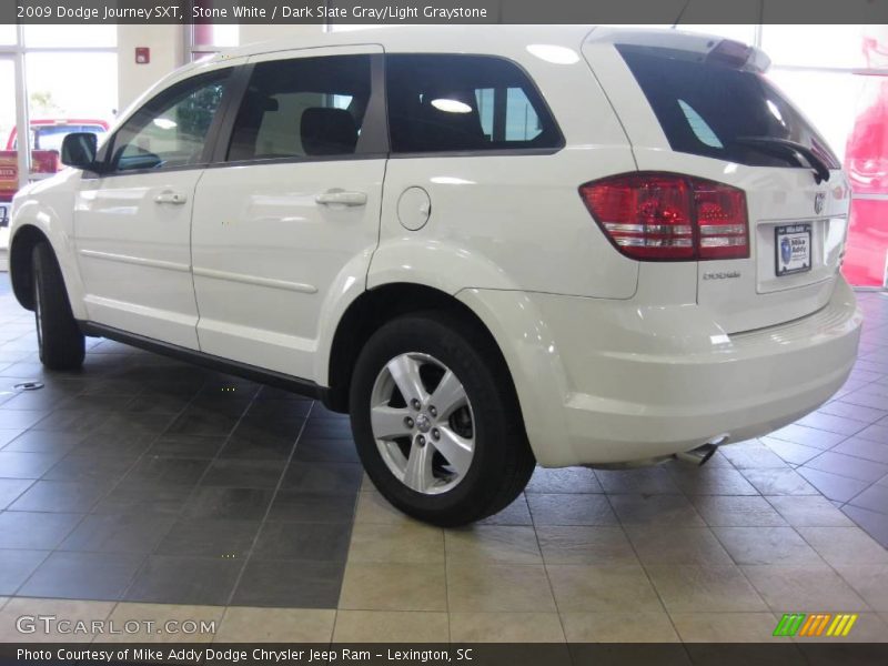 Stone White / Dark Slate Gray/Light Graystone 2009 Dodge Journey SXT