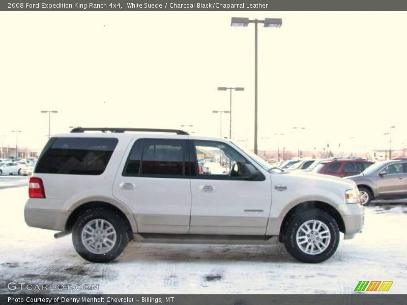 White Suede / Charcoal Black/Chaparral Leather 2008 Ford Expedition King Ranch 4x4
