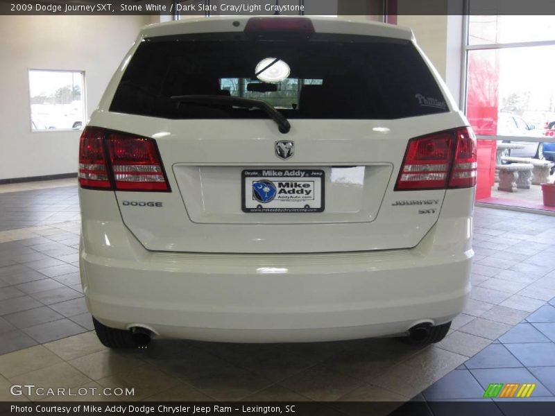 Stone White / Dark Slate Gray/Light Graystone 2009 Dodge Journey SXT