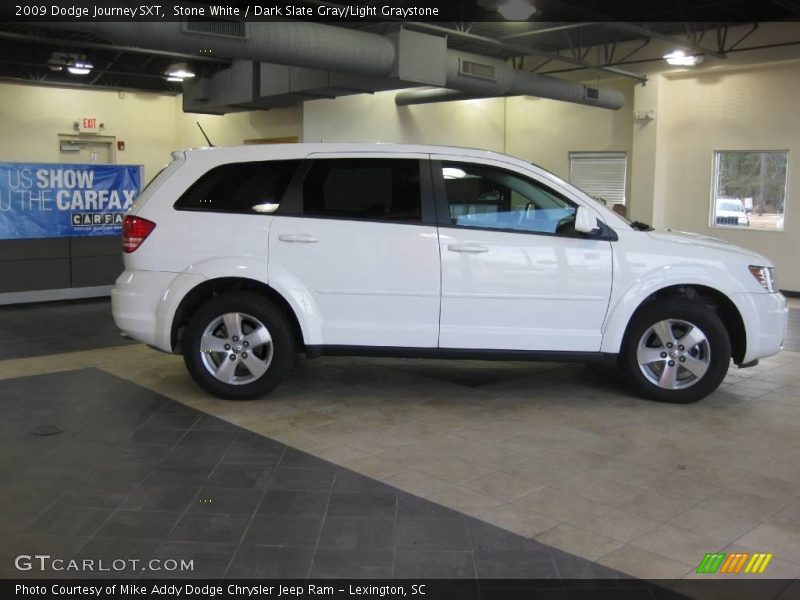 Stone White / Dark Slate Gray/Light Graystone 2009 Dodge Journey SXT