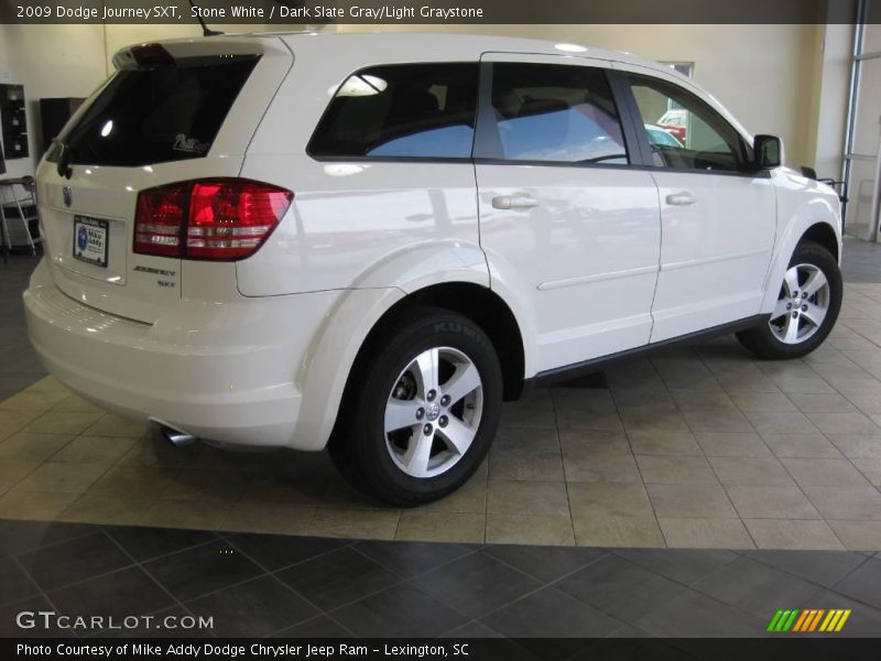 Stone White / Dark Slate Gray/Light Graystone 2009 Dodge Journey SXT