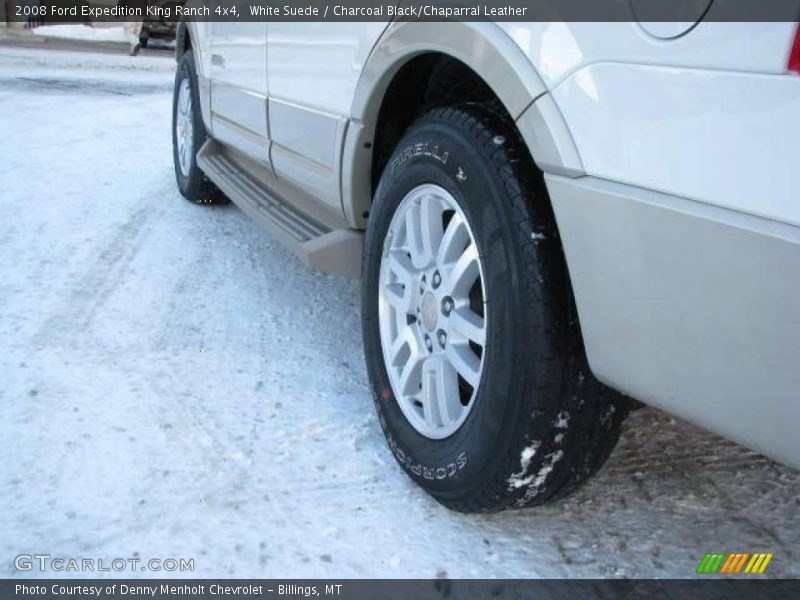 White Suede / Charcoal Black/Chaparral Leather 2008 Ford Expedition King Ranch 4x4