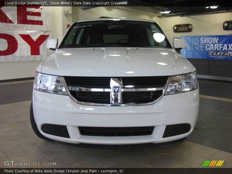 Stone White / Dark Slate Gray/Light Graystone 2009 Dodge Journey SXT
