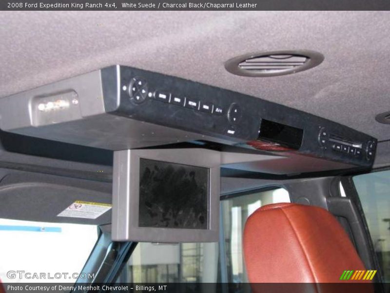 White Suede / Charcoal Black/Chaparral Leather 2008 Ford Expedition King Ranch 4x4