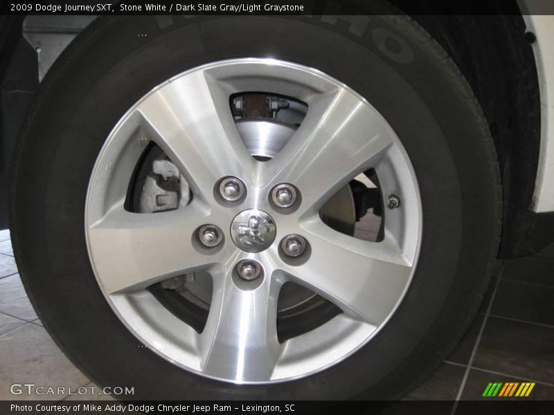Stone White / Dark Slate Gray/Light Graystone 2009 Dodge Journey SXT